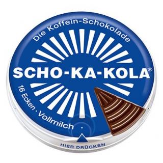 Scho-Ka-Kola with Caffeine - Milk Chocolate