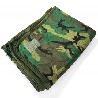 Surplus | Original US GI Woodland Poncho Liner - Surplus