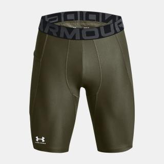 UA HG Armour Long Shorts - Green / L