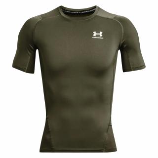 Under Armour HG Comp SS - Green / XXL