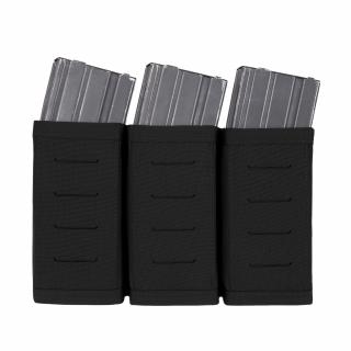 Warrior Assault Systems | Laser Cut Triple Snap Mag Pouch - Čierna