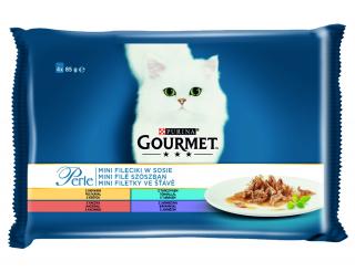 Kapsička GOURMET PERLE mini filety v šťave 4x85g