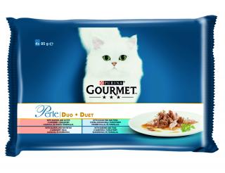 Kapsička GOURMET PERLE Rybacie DUO 4x85g