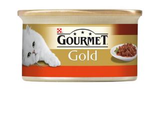 Konzerva GOURMET GOLD kúsky hovädzina + kura 85g