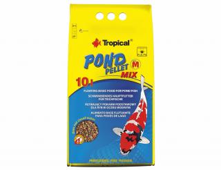 Krmivo pre jazierkové ryby TROPICAL-Pond Pellet Mix M 10L/1100g