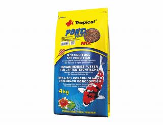 Krmivo pre jazierkové ryby TROPICAL-Pond Pellet Mix M 4kg vrece