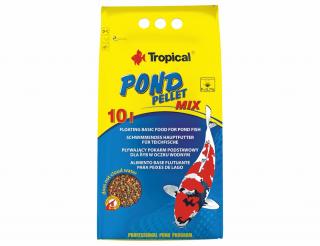 Krmivo pre jazierkové ryby TROPICAL-Pond Pellet Mix S 10L/1300g
