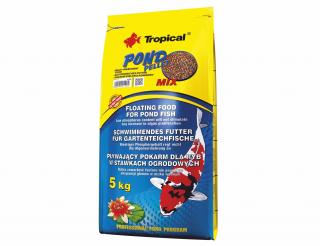 Krmivo pre jazierkové ryby TROPICAL-Pond Pellet Mix S 5kg vrece