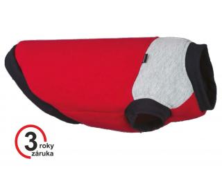 Oblečenie pre psa Denver 35cm červeno-sivé Maltese