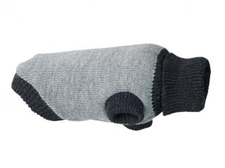 Oblečenie pre psa sveter OSLO 23 cm sivé