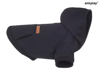 Oblečenie pre psa TEXAS 25 cm Chihuahua čierne