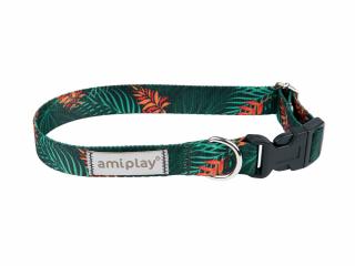 Obojok pre psa Amiplay BeHappy XL - jungle