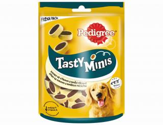 Pedigree Tasty Minis - hovädzia a syrová príchuť 140g