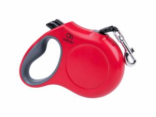 Samonavíjacie vodítko pre psa Infini Freedom S 3m/12kg červené