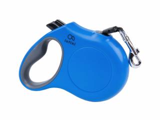 Samonavíjacie vodítko pre psa Infini Freedom S 3m/12kg modré