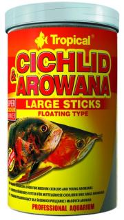 TROPICAL-Cichlid &amp; Arowana Large Sticks 250ml/75g