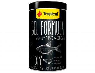 TROPICAL- Gel Formula omnivore 1000ml: 105g produktu=300g žele všežravé  ryby
