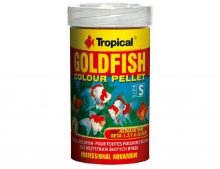 TROPICAL-GoldfishColour Pellet S 100ml/45g