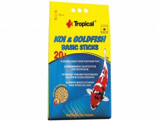 TROPICAL-POND Koi-Goldfish Basic sticks 20L/1600g
