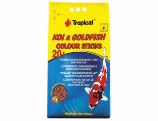 TROPICAL-POND Koi-Goldfish Colour sticks 20L/1600g