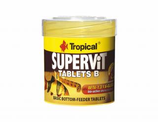 TROPICAL-Supervit Tablets B 50ml/36g cca200tab. ponárajúce sa