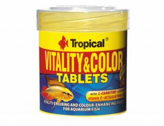TROPICAL-Vitality Colour Tablets 50ml/36g cca 80ks lepiace