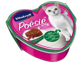 VITAKRAFT- Poésie zverina a brusnice v želé 85g srdiečko