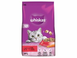 WHISKAS granule s hovädzím so zeleninou 300g