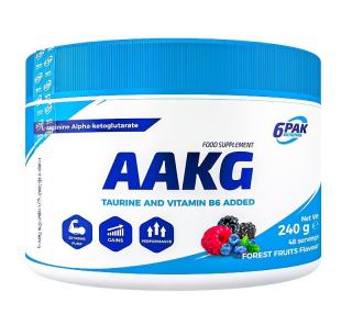 6PAK Nutrition  - AAKG práškové Forest Fruits 240 g