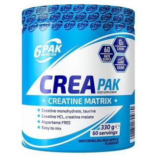 6PAK Nutrition  - Crea PAK Watermelon Red Apple 330 g