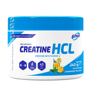 6PAK Nutrition  - Creatine HCl limonáda 240 g