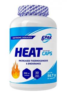 6PAK Nutrition  - Heat Caps 90 tbl.