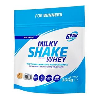 6PAK Nutrition  - Milky Shake Whey Strawberry 300 g