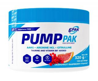 6PAK Nutrition  Pump PAK lemon pineapple 320 g