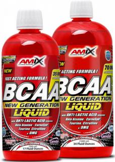 AMIX  BCAA Liquid citrón-limetka 500 ml