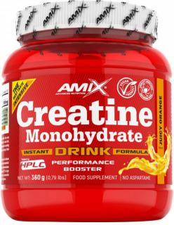 AMIX  Creatine monohydrate Drink pomaranč 360 g