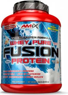 AMIX  Whey-Pro Fusion Protein modrá malina 1000 g