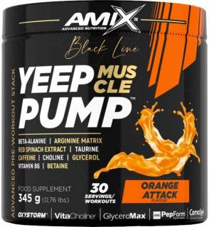 AMIX  Yeep Pump Muscle pomaranč 345 g