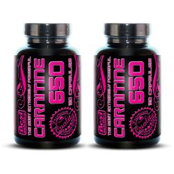 BEST NUTRITION Carnitine 650 od  1+1 Zadarmo 120 kaps. + 120 kaps.