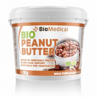 BioMedical BIO Peanut Butter - Arašidové maslo Natural 1000 g