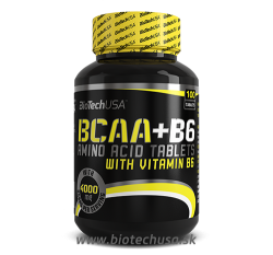 BioTechUSA BIOTECH BCAA+B6 100 tbl