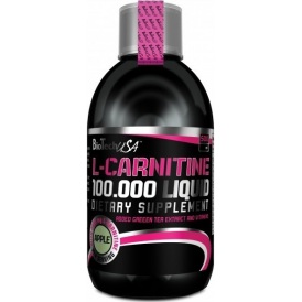 BioTechUSA BioTech USA L-Carnitine 100000 500 ml zelené jablko 500 ml