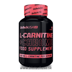 BioTechUSA L-carnitine + chrome For Her - 60 kapsúl 60 cps.