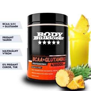 BodyBulldozer  BCAA + Glutamine Professional ananás 500 g