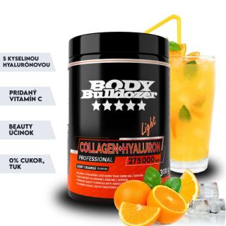 BodyBulldozer  Collagen + Hyaluron Light Professional jahoda 300 g