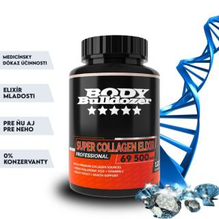 BodyBulldozer  Super Collagen Elixir Professional 120 kaps 120 kaps.