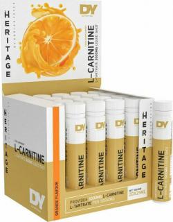 DORIAN YATES DY L-Carnitine L-Tartrate 3000 mg Liquid Shot 20 x 25 ml pomaranč 20 x 25 ml