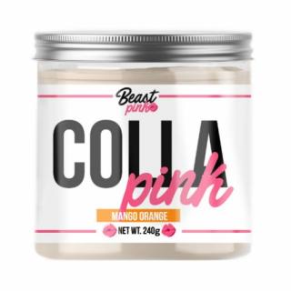 GymBeam BeastPink Colla Pink strawberry lemonade 240 g