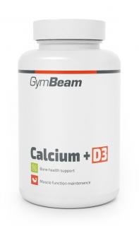 GymBeam Gym Beam Calcium + D3 120 kaps.