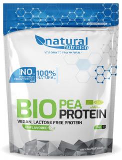 NATURAL NUTRITION  BIO Pea Protein - hrachový proteín Natural 1000 g